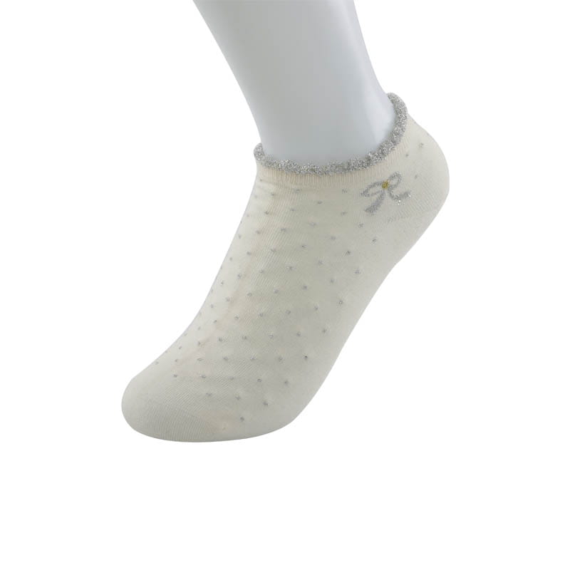 Otium navicula socks argenteo serico minimus flos manus suturis mollis pexa xylon nylon pera navi socks