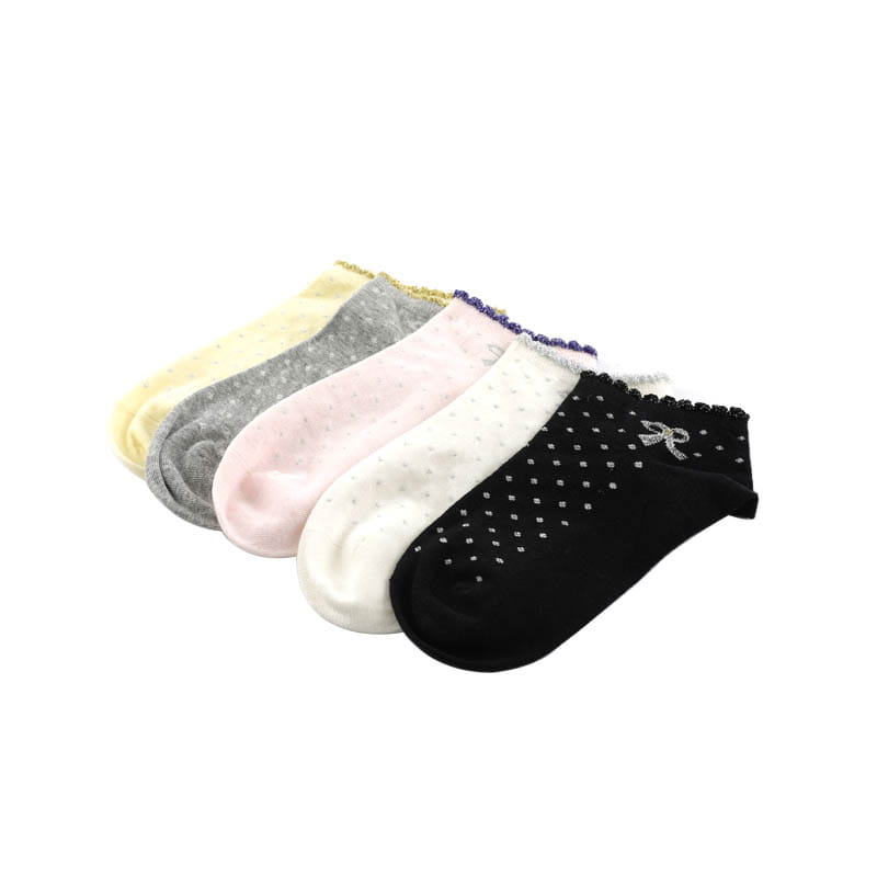 Otium navicula socks argenteo serico minimus flos manus suturis mollis pexa xylon nylon pera navi socks