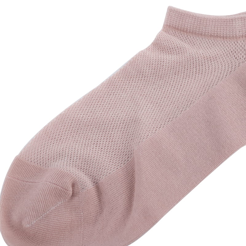 Ultra tenues pectinatum bombacio nylon aurethane color medium reticulum manus-suta femina navi socks