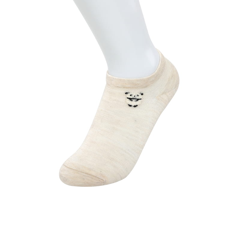 Mollis ultra-tenuis bamboo fibra plena reticulum parvum panda bracteis manibus insuta navi feminae socks