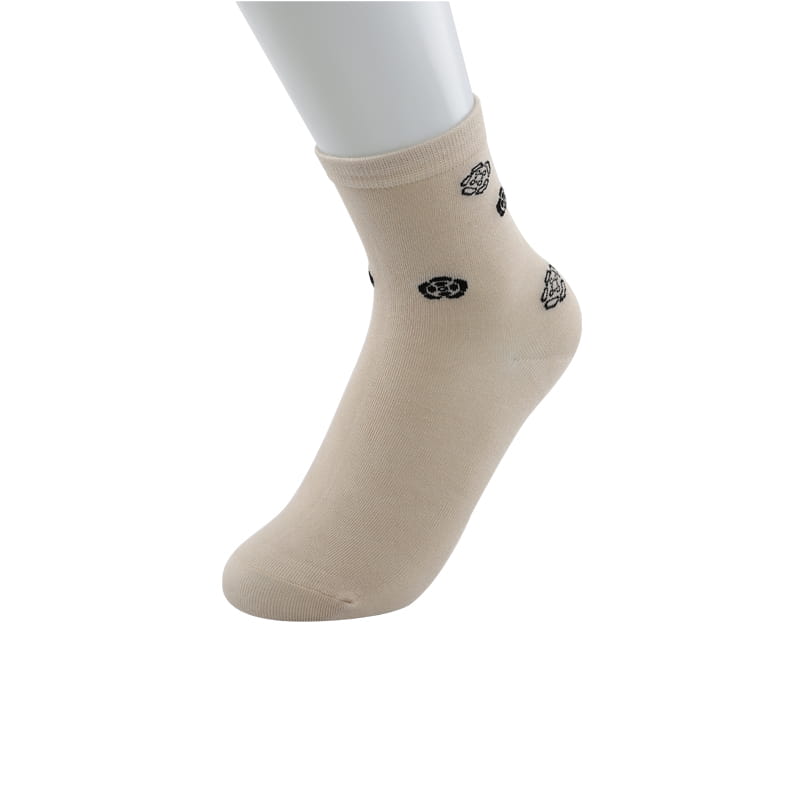 Sericum nylon peram mollis stamina flosculi exemplaris manu confirmati, socks feminae consutae