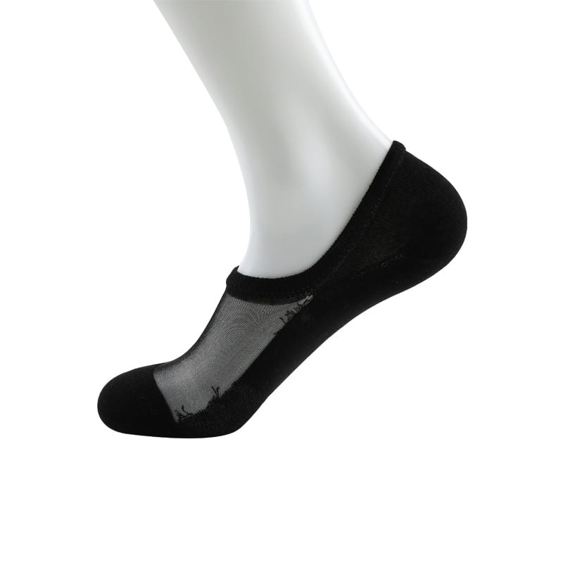 Aestas tenuis nylon perlucidum bombacio serico socks trucido deorsum multi calcaneum invisibilium hominum socks