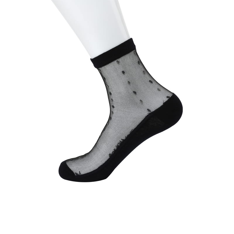 Patented product Casual masculus cristallus bombacio verticalis deorsum nylon socks