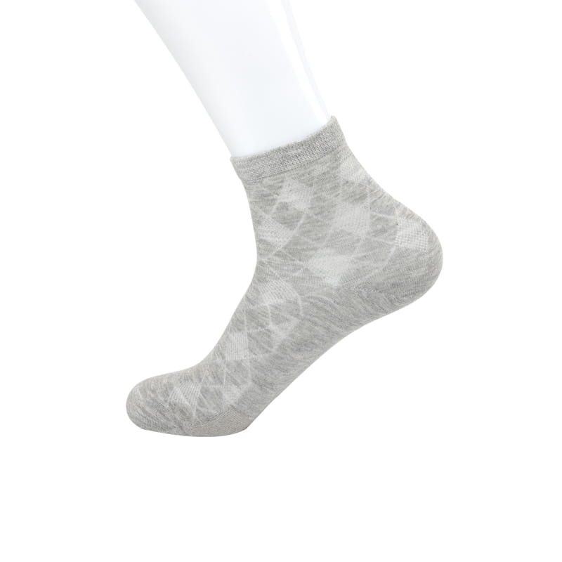 Ultra tenues iaspis mollis sericum dimidium reticulum manu-consuta fortuita hominum navi tarso socks