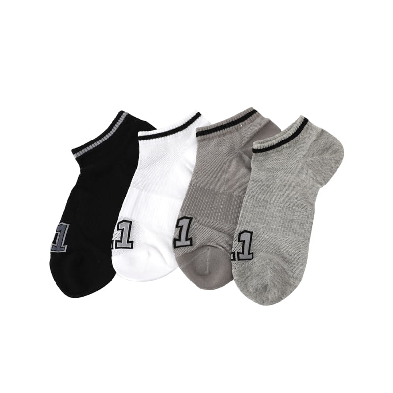 Ultra tenues denim jacquard reticulum pectinatum molles manus-suta lusus hominum navi socks