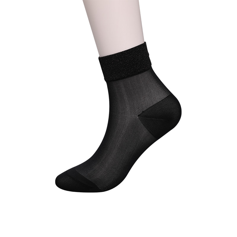 Fashion perlucidum nylon bombacio sericum fundum feminarum tibialia Superfine nylon pellucidum socks feminarum sericum crystallinum tibialia feminarum WSD1946