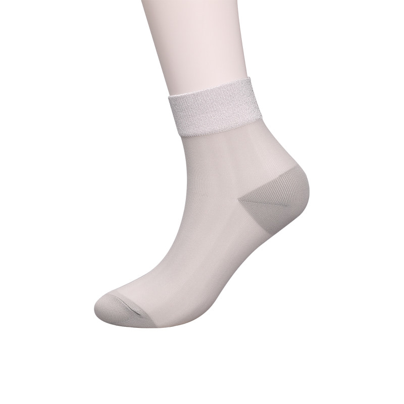Fashion perlucidum nylon bombacio sericum fundum feminarum tibialia Superfine nylon pellucidum socks feminarum sericum crystallinum tibialia feminarum WSD1946