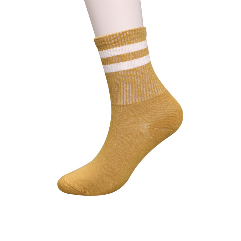 Sericum nylon molle ductum ammoniacum 2 fasciolis horizontalibus et manu-sutilis mulierum socks WSD1536 roboratur.