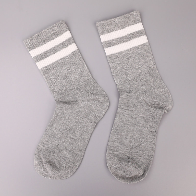 Sericum nylon molle ductum ammoniacum 2 fasciolis horizontalibus et manu-sutilis mulierum socks WSD1536 roboratur.