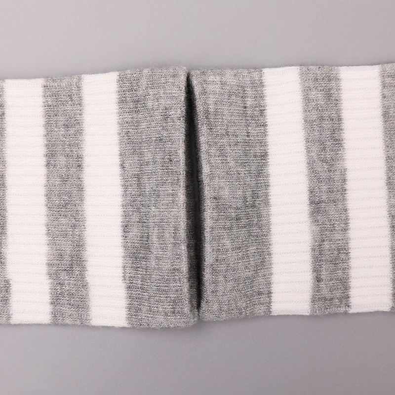 Sericum nylon molle ductum ammoniacum 2 fasciolis horizontalibus et manu-sutilis mulierum socks WSD1536 roboratur.