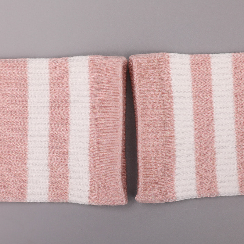 Sericum nylon molle ductum ammoniacum 2 fasciolis horizontalibus et manu-sutilis mulierum socks WSD1536 roboratur.