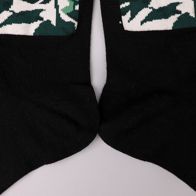 Mollis sericum nylon involvit spandex imitatio 3D typis jacquard manu sutilis autumni et hiemis socks WSD2850