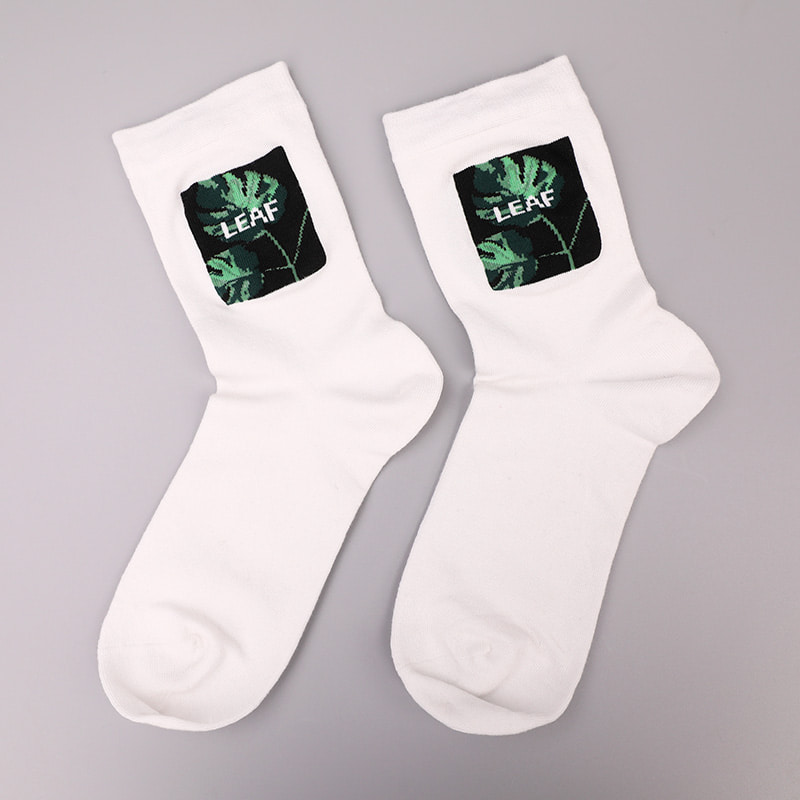 Mollis sericum nylon involvit spandex imitatio 3D typis jacquard manu sutilis autumni et hiemis socks WSD2850