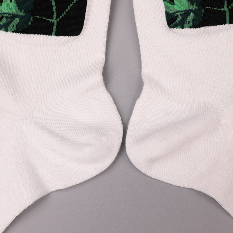 Mollis sericum nylon involvit spandex imitatio 3D typis jacquard manu sutilis autumni et hiemis socks WSD2850