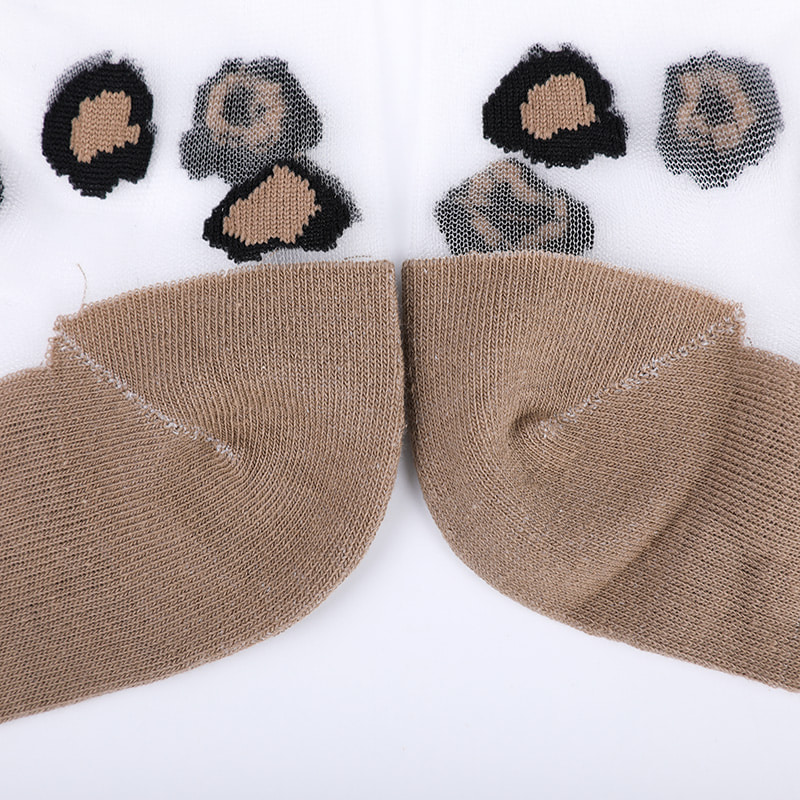 Fashion pellucidum nylon bombacio serici fundo feminarum tibialia pardus exemplar floris serici pellucidalis feminarum tibialia crystalli serici feminarum tibialia WSD1939