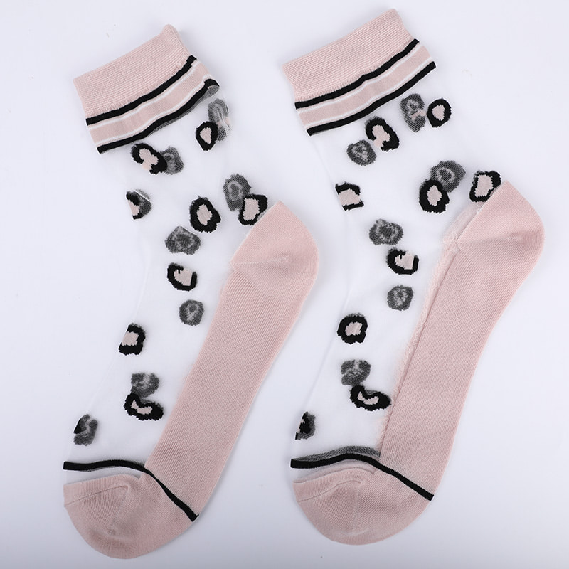 Fashion pellucidum nylon bombacio serici fundo feminarum tibialia pardus exemplar floris serici pellucidalis feminarum tibialia crystalli serici feminarum tibialia WSD1939