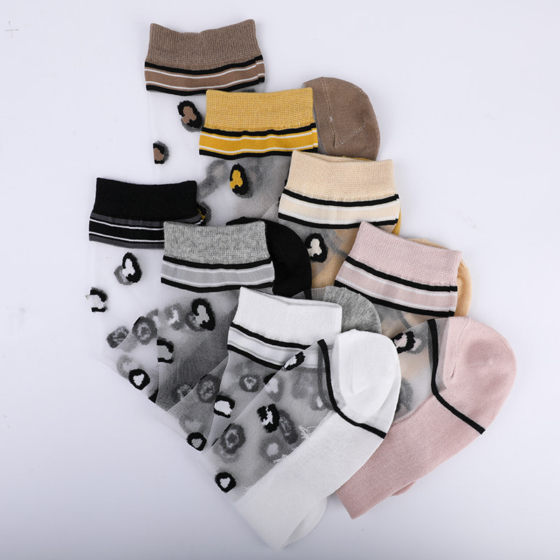 Fashion pellucidum nylon bombacio serici fundo feminarum tibialia pardus exemplar floris serici pellucidalis feminarum tibialia crystalli serici feminarum tibialia WSD1939