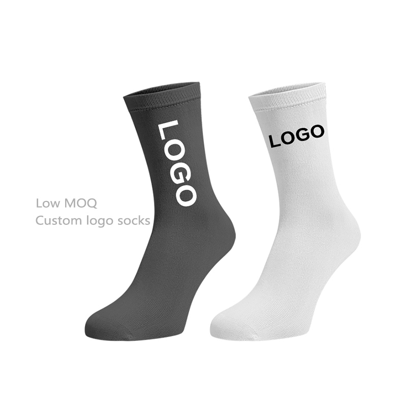 OEM Mens Outdoor High Quality Cotton Sports Athletic Anti Slip Crew Custom Logo Men Basketball Socks