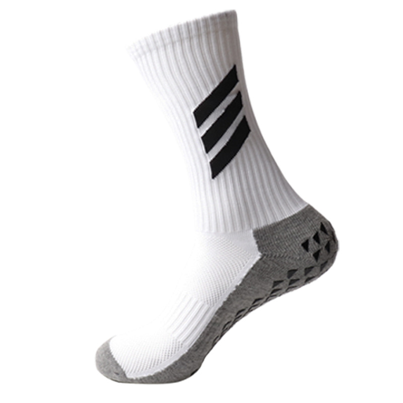 Compression Sport Running Anti Sip Football Custom Grip Custom Socks Logo