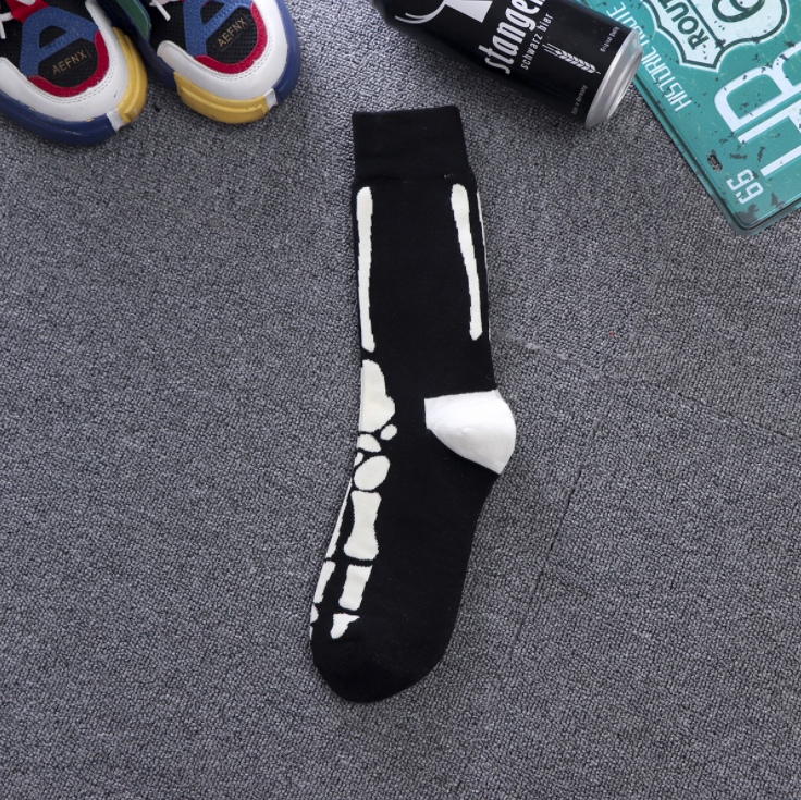 Mos Autumn High Quality Fashion Comics Street Popular Funny Socks For Men