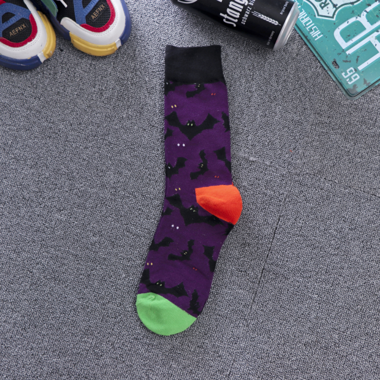 Mos Autumn High Quality Fashion Comics Street Popular Funny Socks For Men