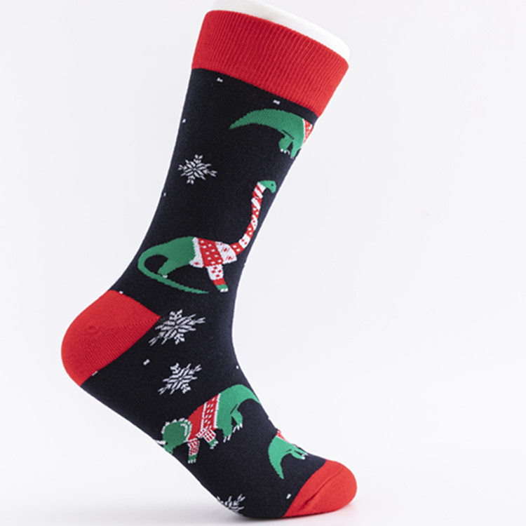 High Quality New Arrival Adventus Comfort Funny Cotton Winter New Year Christmas Socks