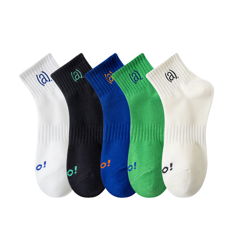 Elite Mens Athletics Running Casual Men's Custom Logo Knitted Sports Socks